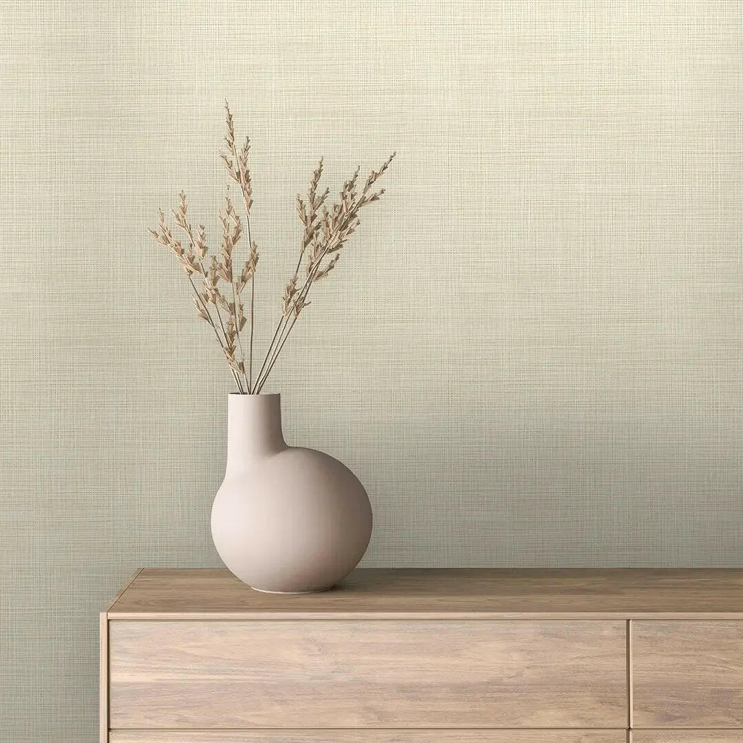 Morning Light Linen Weave - WallCreatives