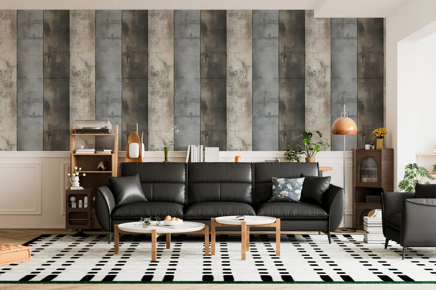 Urban Concrete Strata Wallpaper WallCreatives