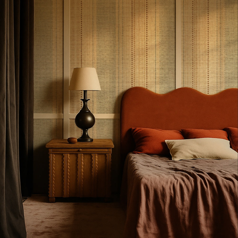 Oxford Stripes Sepia carpet Vladila