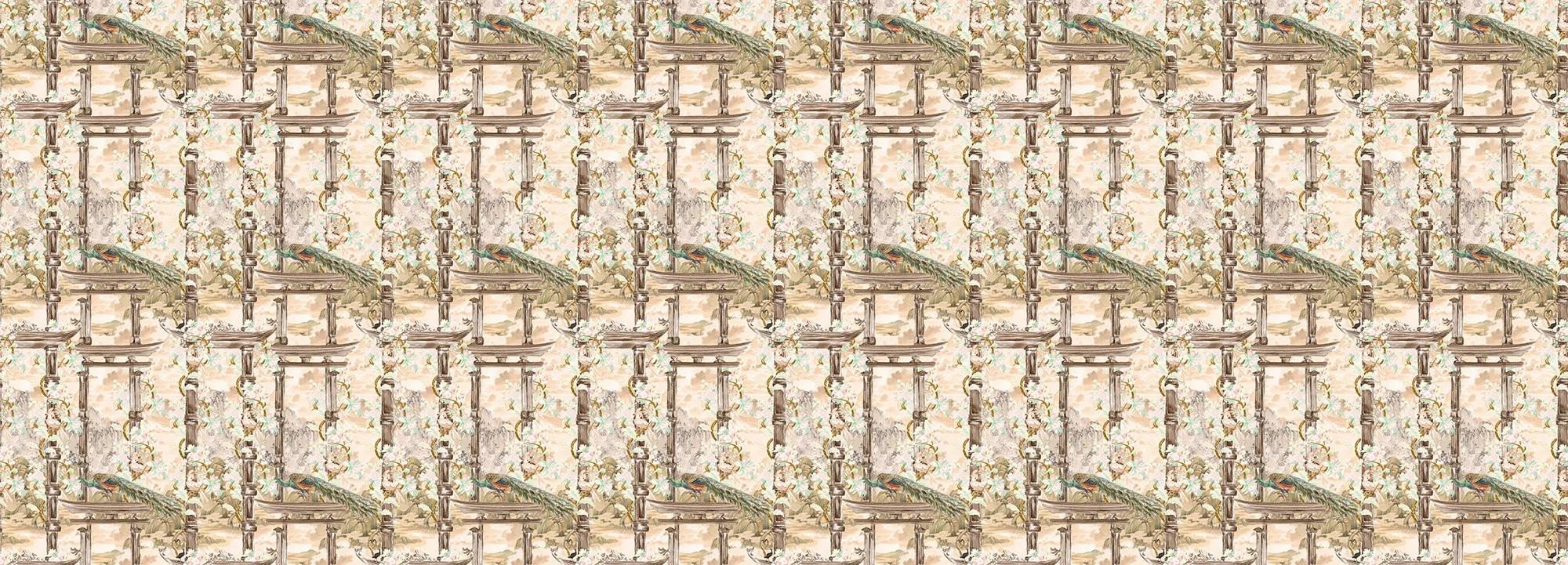Torri Cream Lanscape Wallpaper Vladila