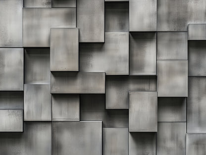 Sculpted Concrete Block Wall