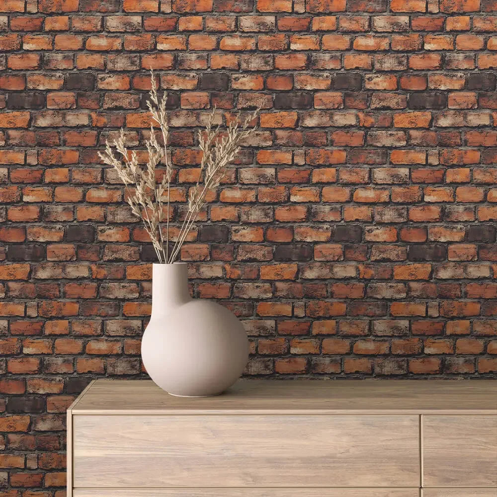Urban Loft Exposed Brick Wall - WallCreatives