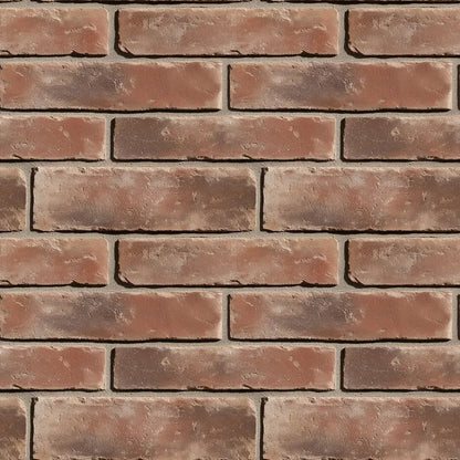 Warm Heritage Brick Wall - WallCreatives