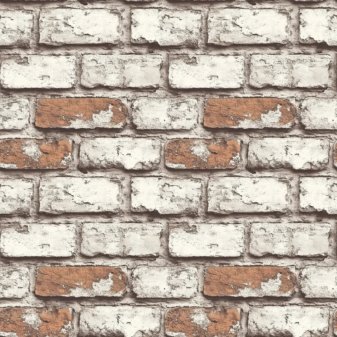 weathered city loft brick - wallcreatives