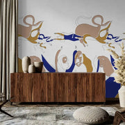 Antropomorphic Mustard Wallpaper Vladila