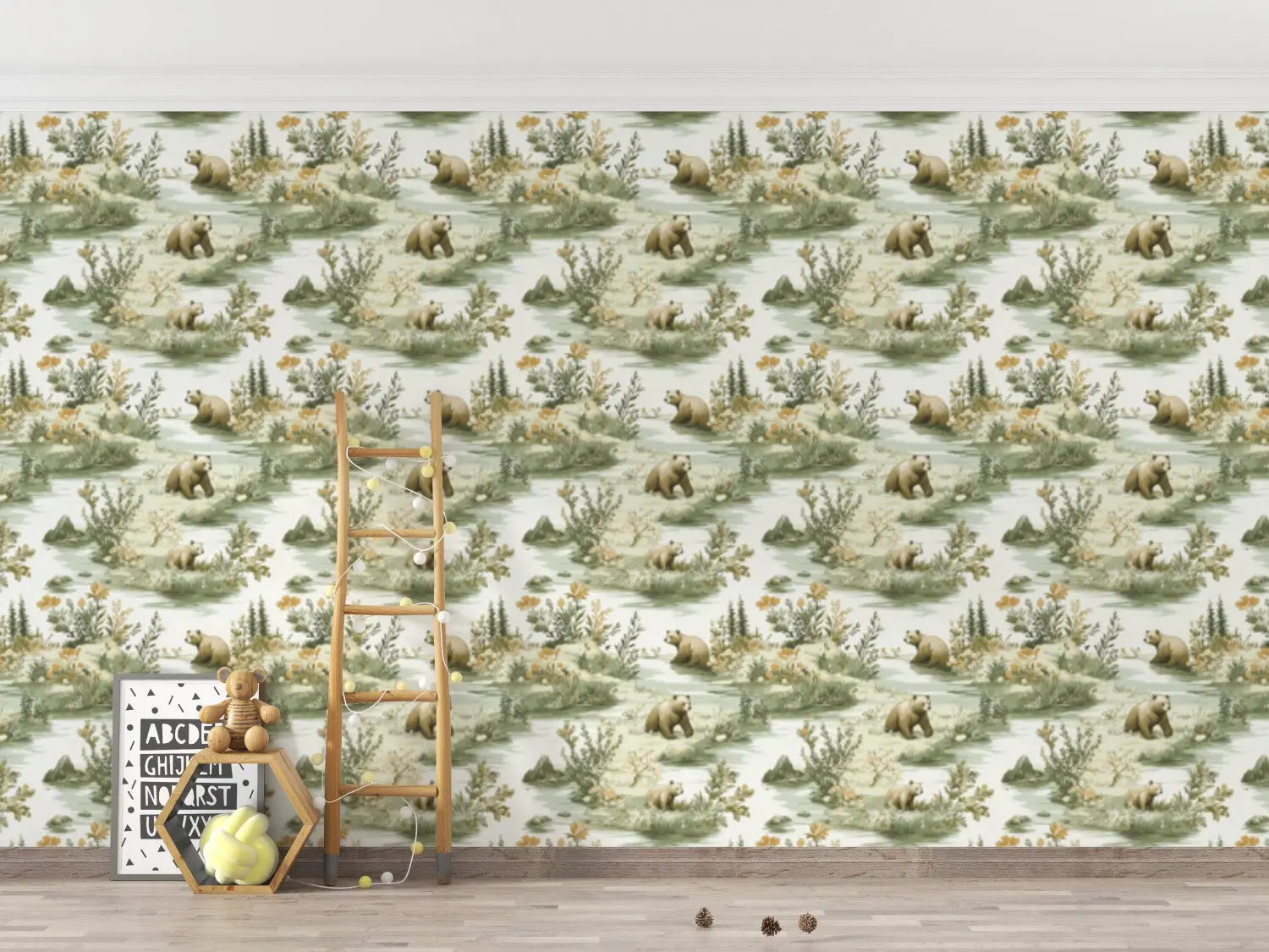 Gentle Bear's Woodland Wander WallCreatives