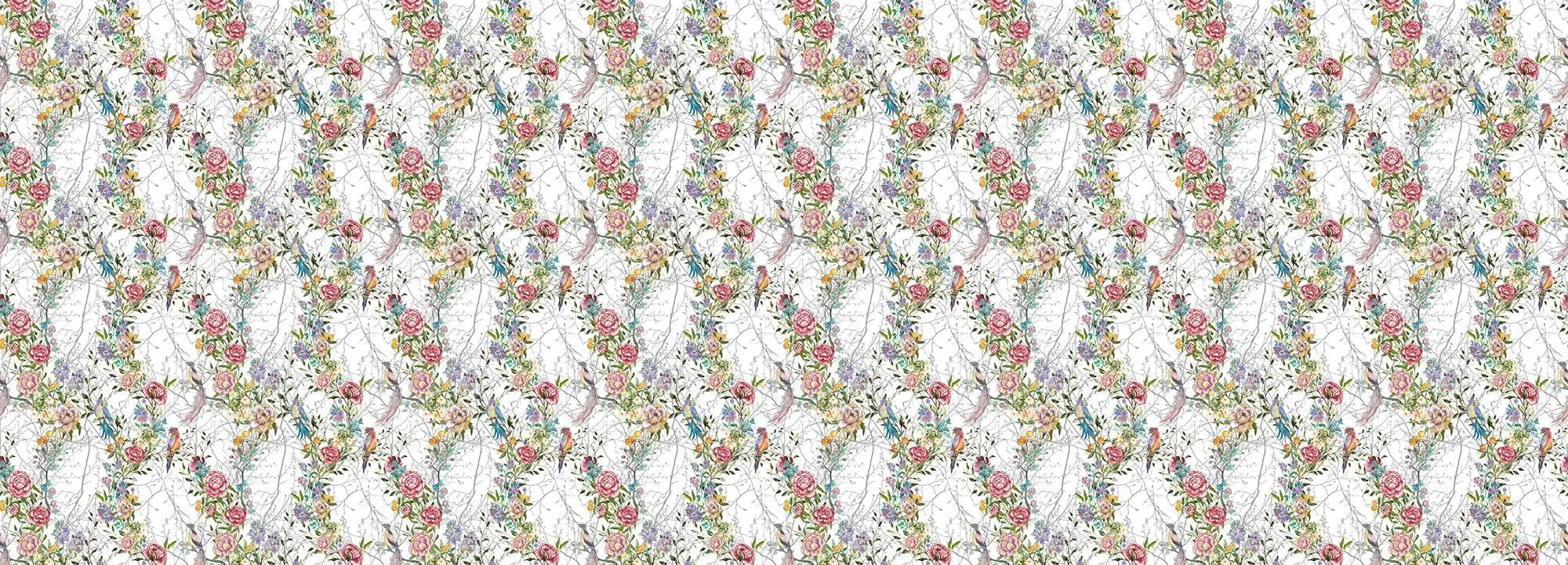 Joie de vivre in White Wallpaper Vladila