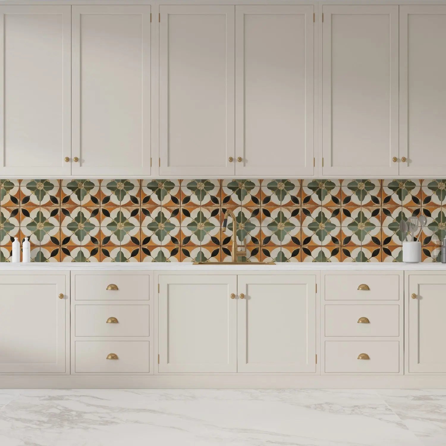 Catalan Sunburst Tile WallCreatives