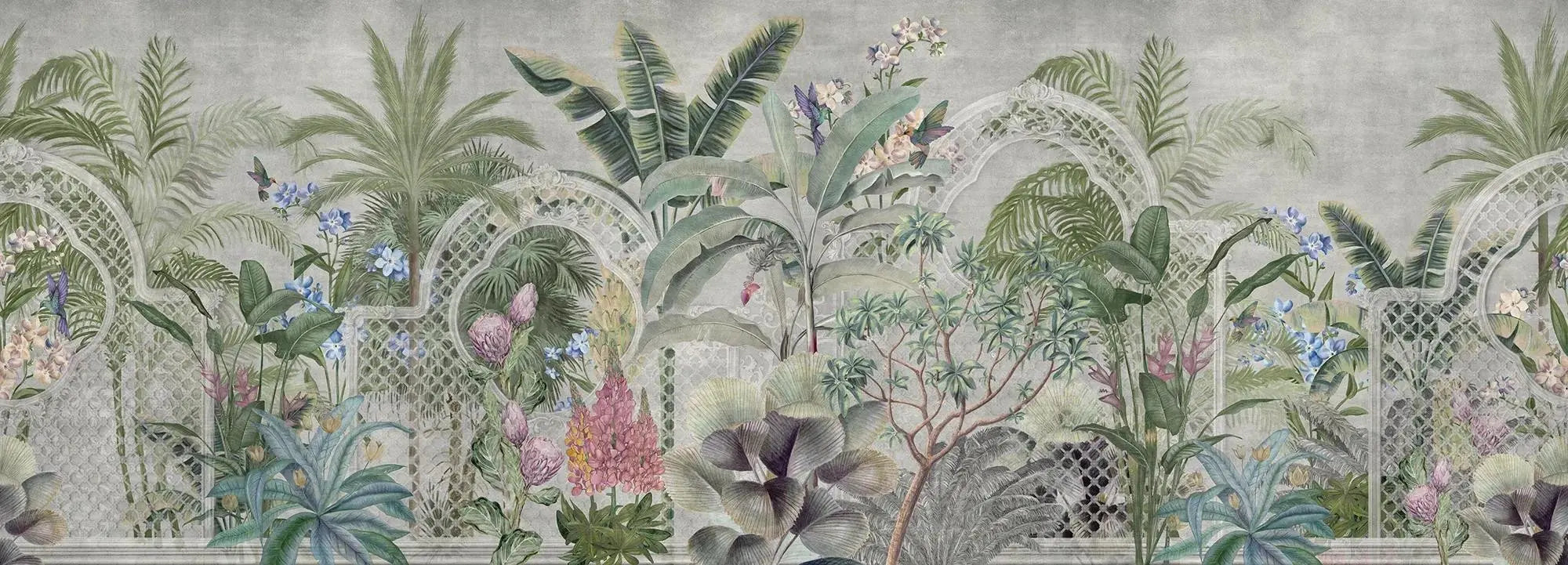 Verdant Mosaic Wallpaper Vladila