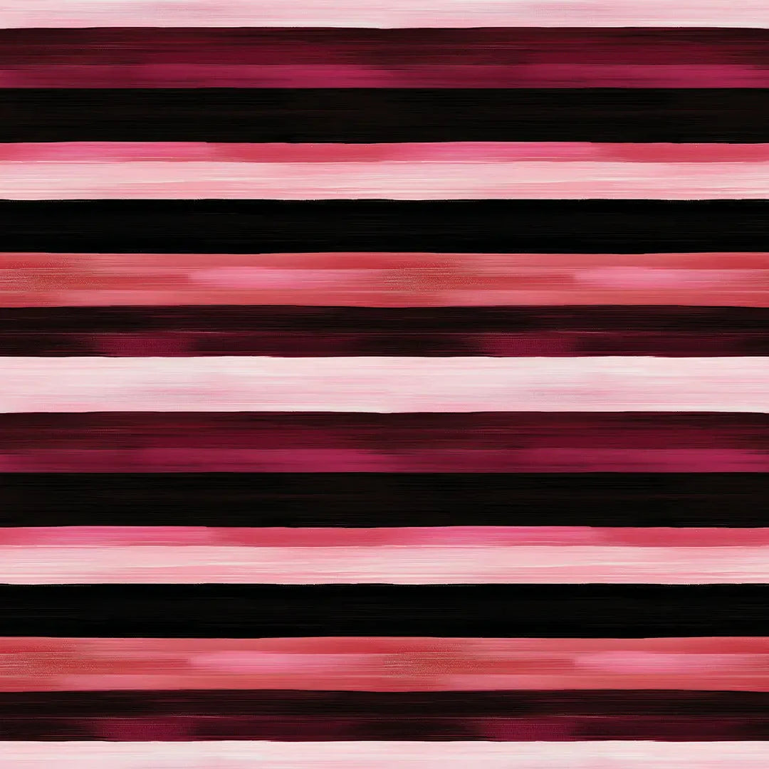 Midnight Blush Painted Stripes - WallCreatives