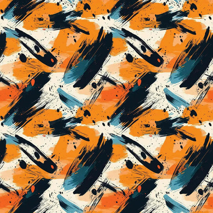 Kinetic Energy Abstract Mural - WallCreatives