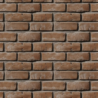 Heritage Brownstone Brick Wall - WallCreatives