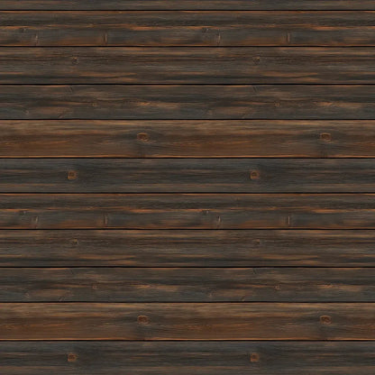 Rustic Hearthwood Plank Wallpaper - WallCreatives