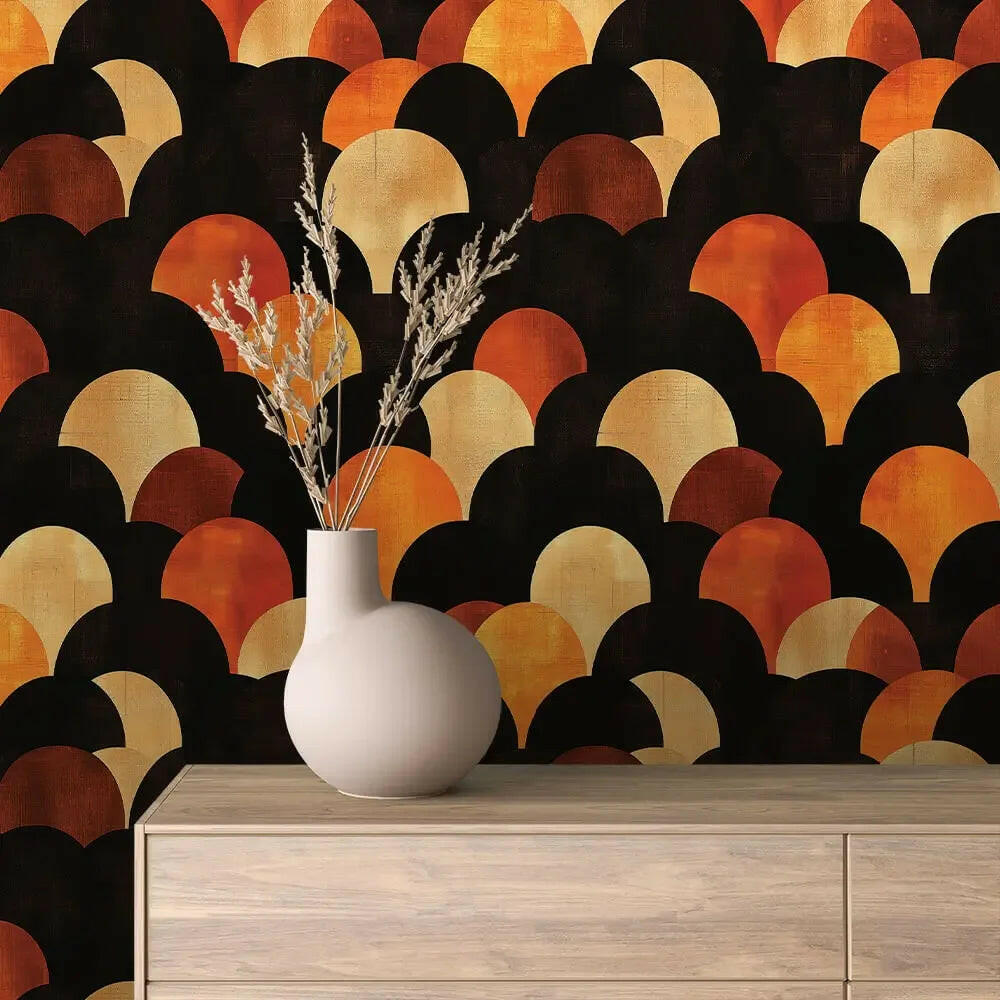 Artisan Sunset Scallop - WallCreatives
