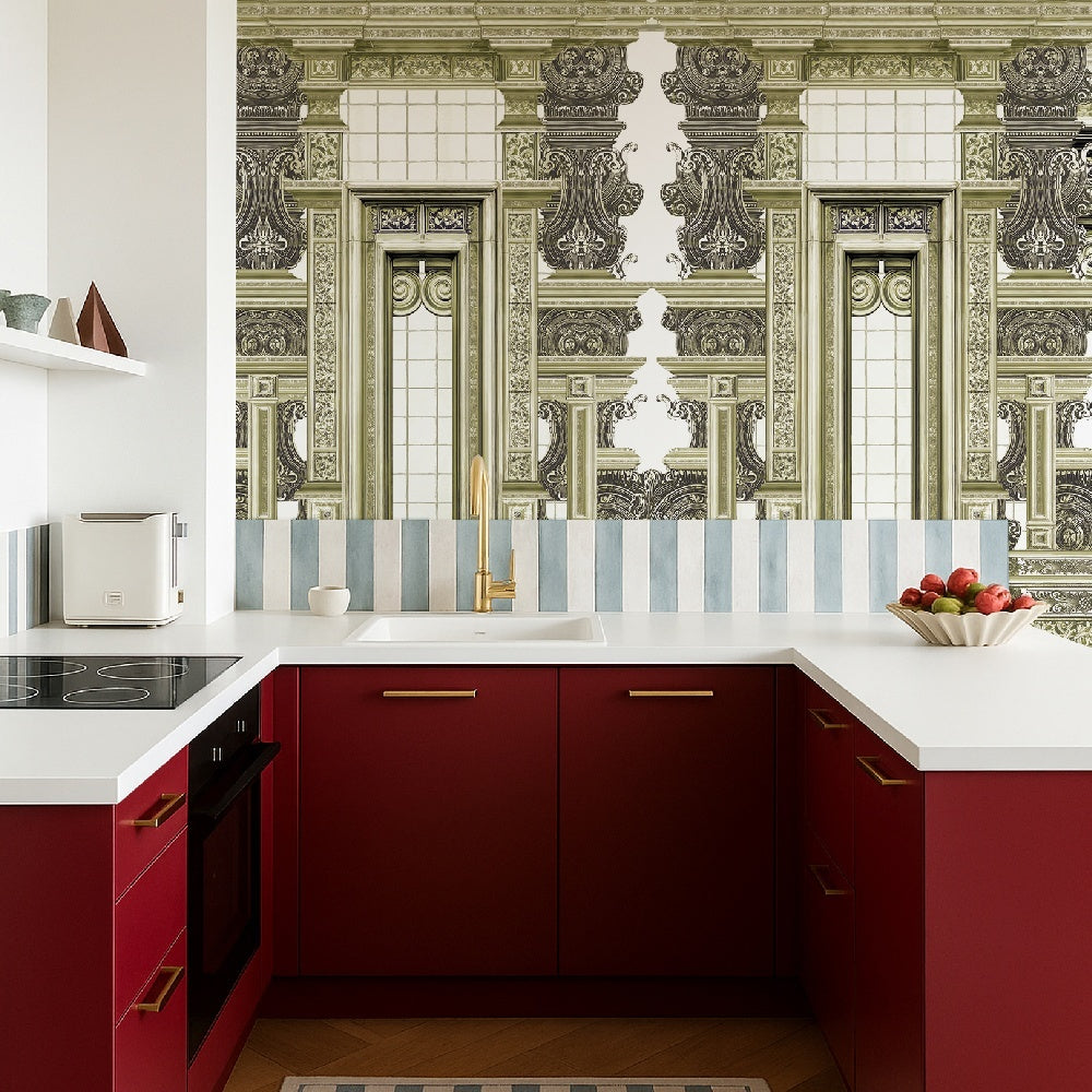 Tapet Ornamental Cathedral cream WallCreatives