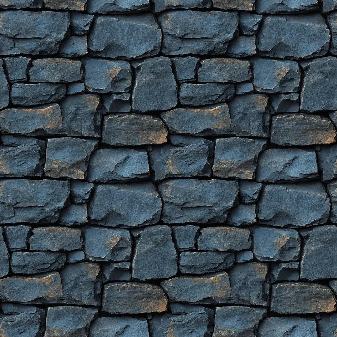 Midnight Quarry Slate Wall - WallCreatives