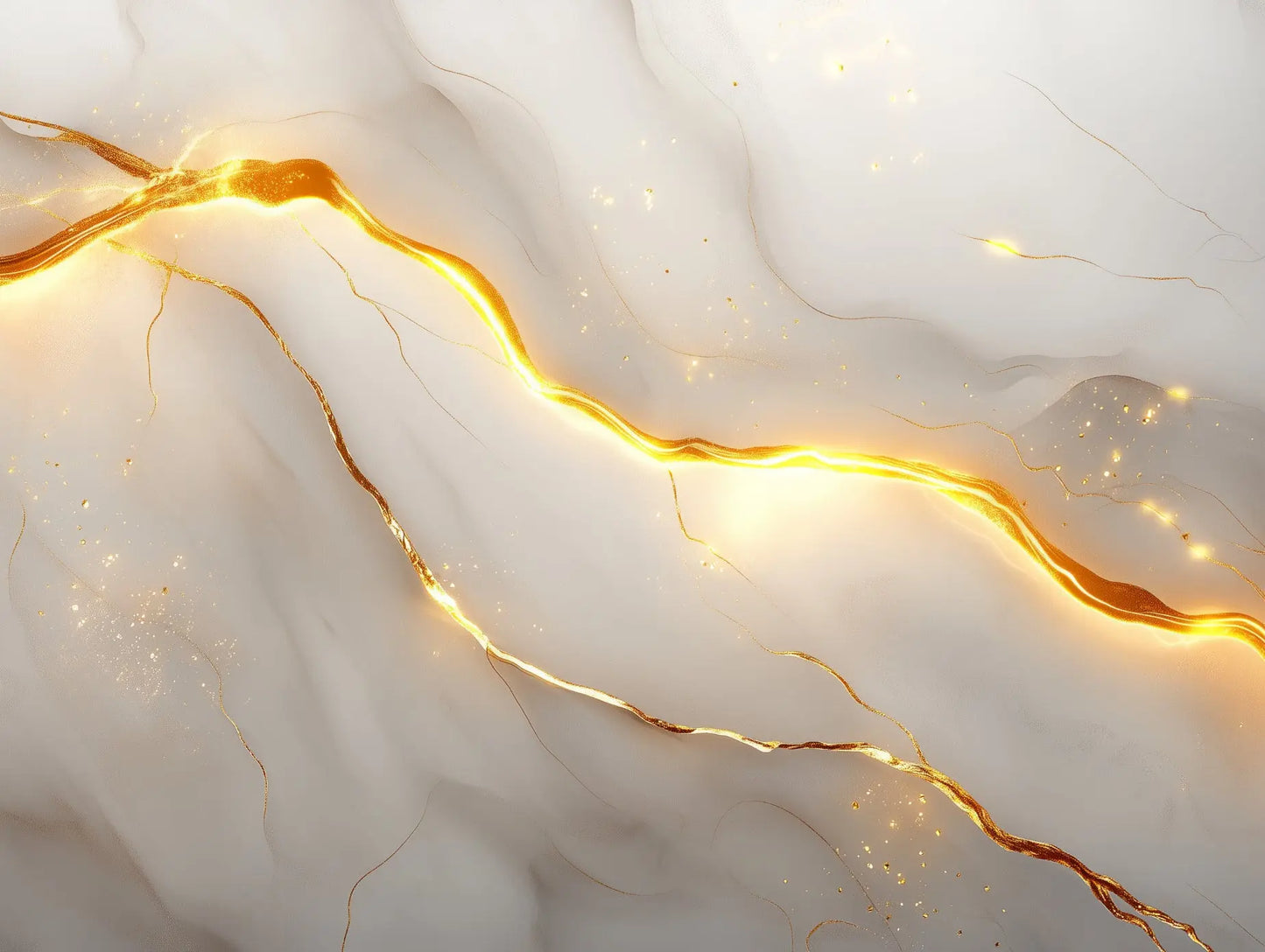 golden rift on marble - wallcreatives