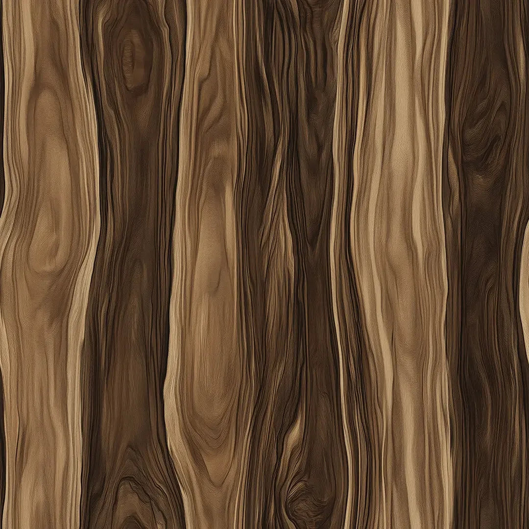 Flowing Espresso & Caramel Woodgrain - WallCreatives