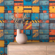 Stellar Freighter Hull Mural - WallCreatives