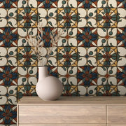 Andalusian Bloom Tile Wallpaper - WallCreatives