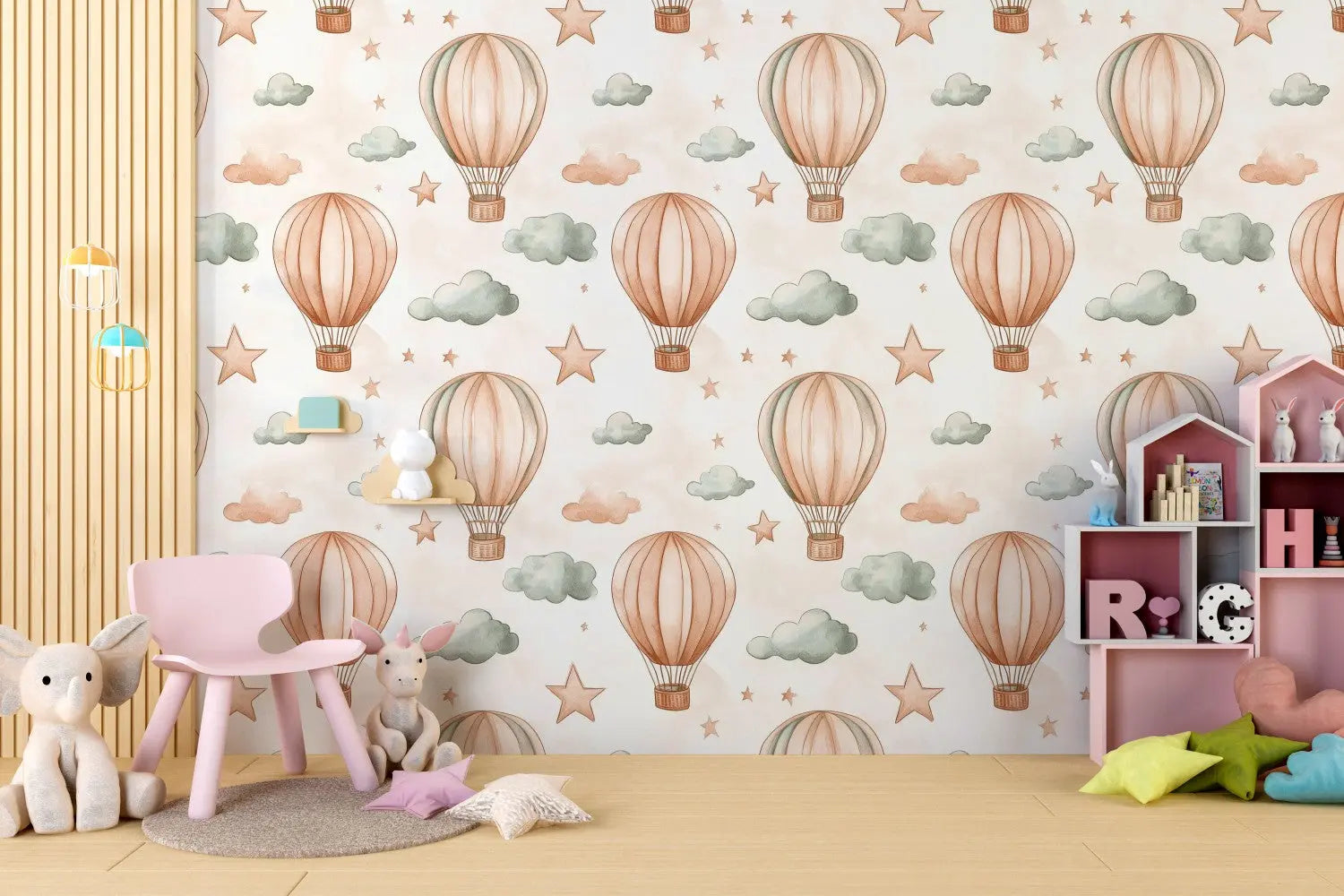 Vintage Sky Adventure Wallpaper WallCreatives