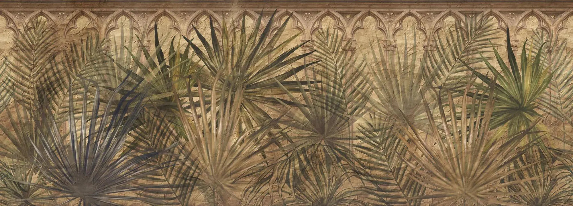 Sepian Palms Wallpaper Vladila