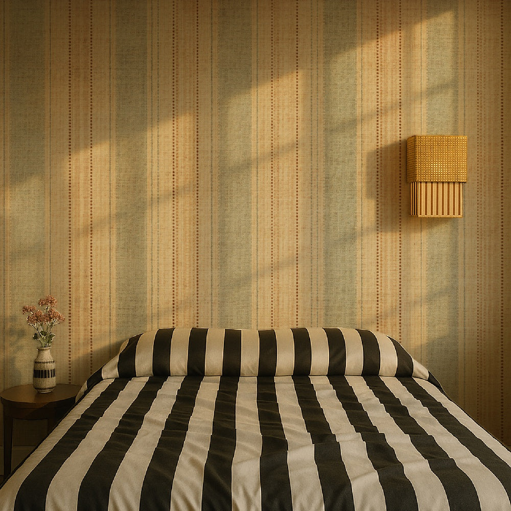 Oxford Stripes Sepia carpet Vladila