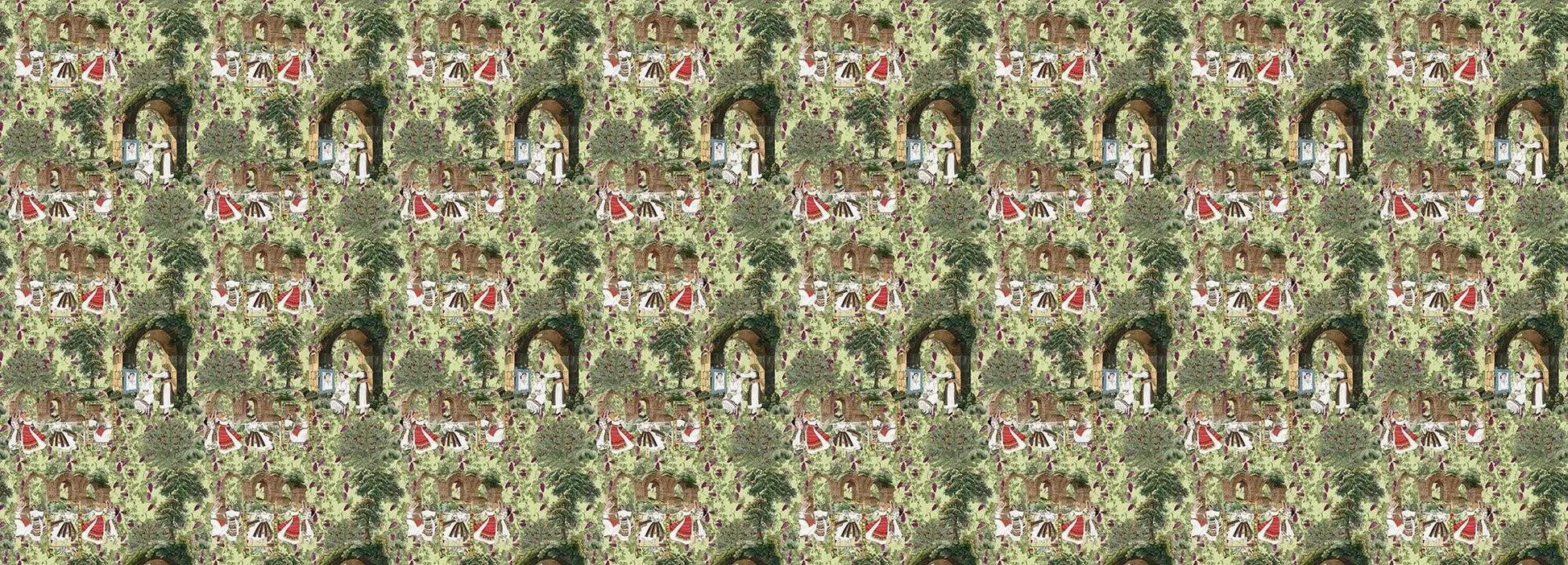 Amurg (verde) Wallpaper Vladila