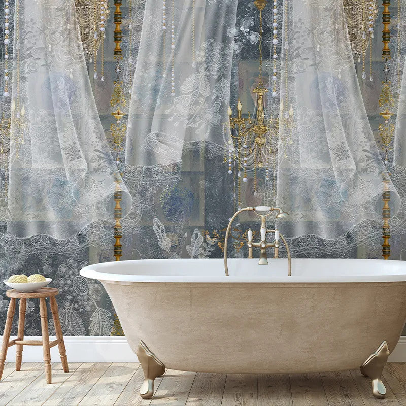 Tea House (Chicory) Wallpaper Vladila