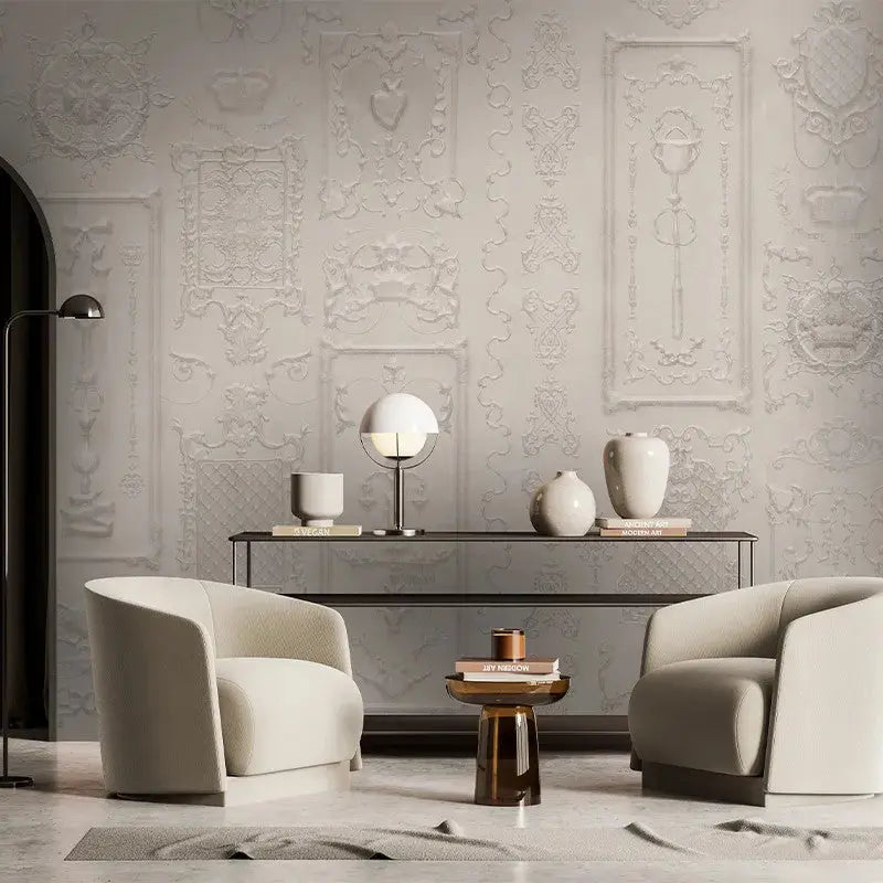 Ivory Chamber Wallpaper Vladila