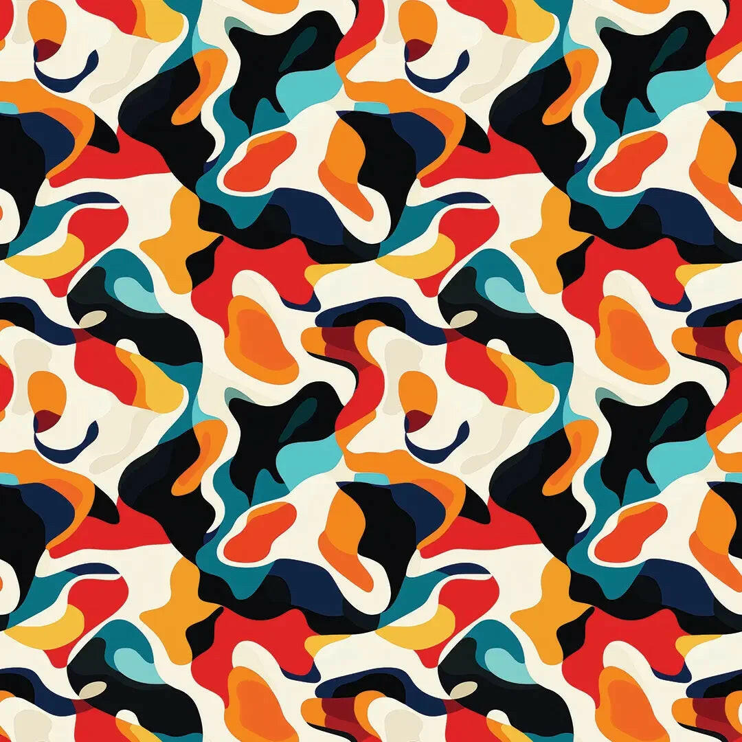 Mid-Century Melody Wallpaper - WallCreatives