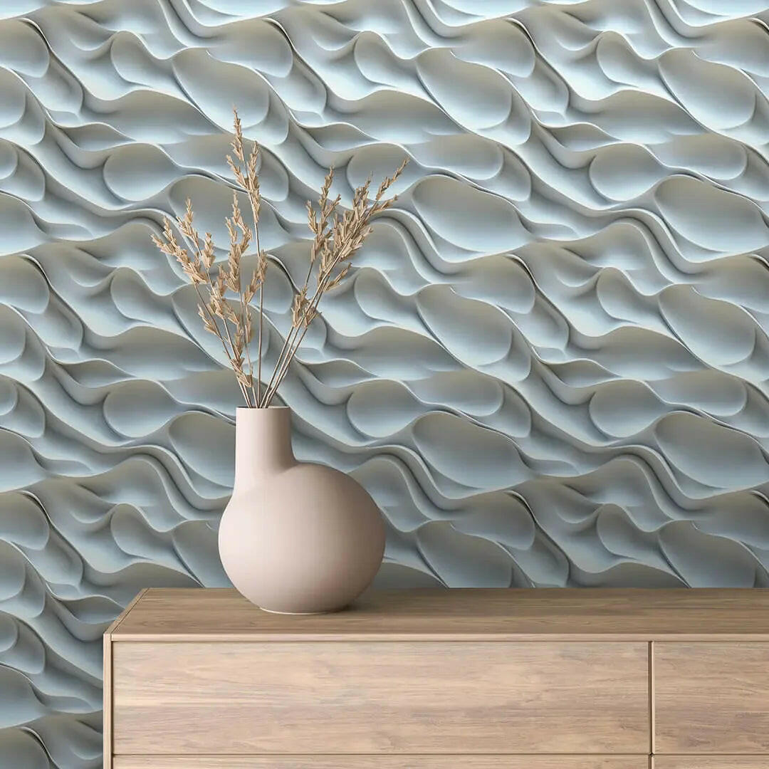 Gentle Drift Modern Wallcovering - WallCreatives