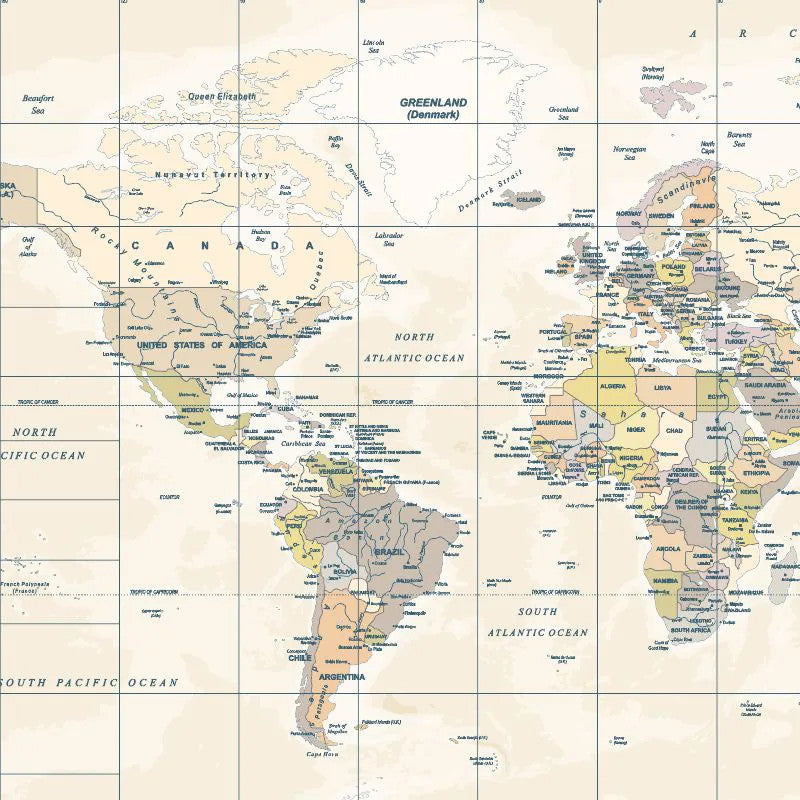 Classic map Wallpaper Vladila