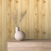 Sun-Kissed Pine Planks - WallCreatives