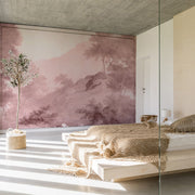Tapet Celestial Breath rose WallCreatives