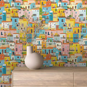 Portofino Sunbeam Mural - WallCreatives