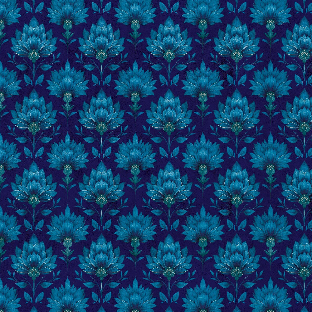 Ophelia's Veil carpet blue Vladila