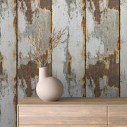 Industrial Loft Rust Patina - WallCreatives