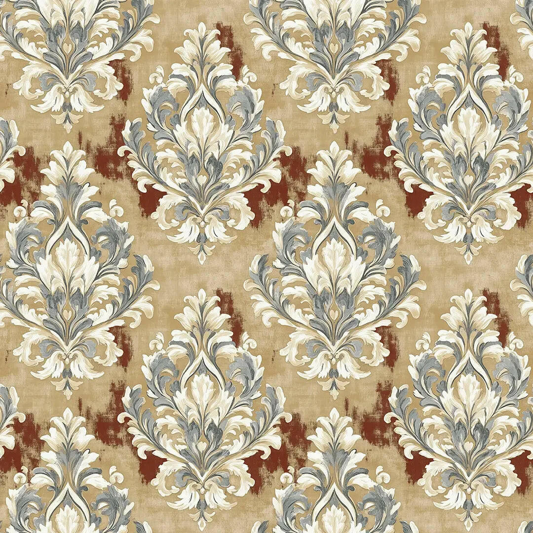 Aged Manor Grandeur Wallpaper - WallCreatives