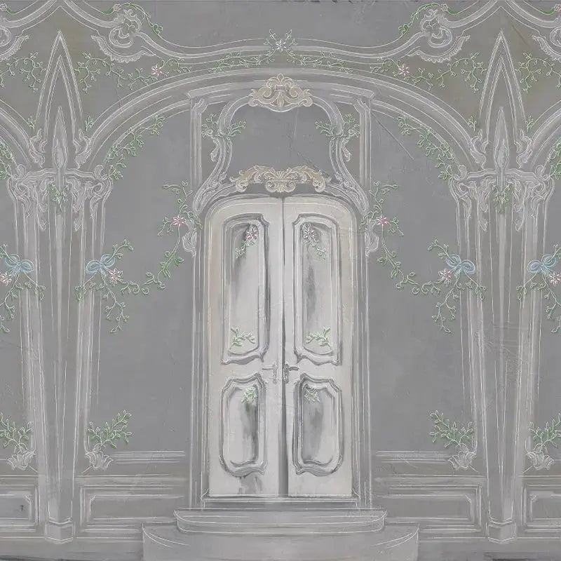Pastel Richesse Gray Wallpaper Vladila
