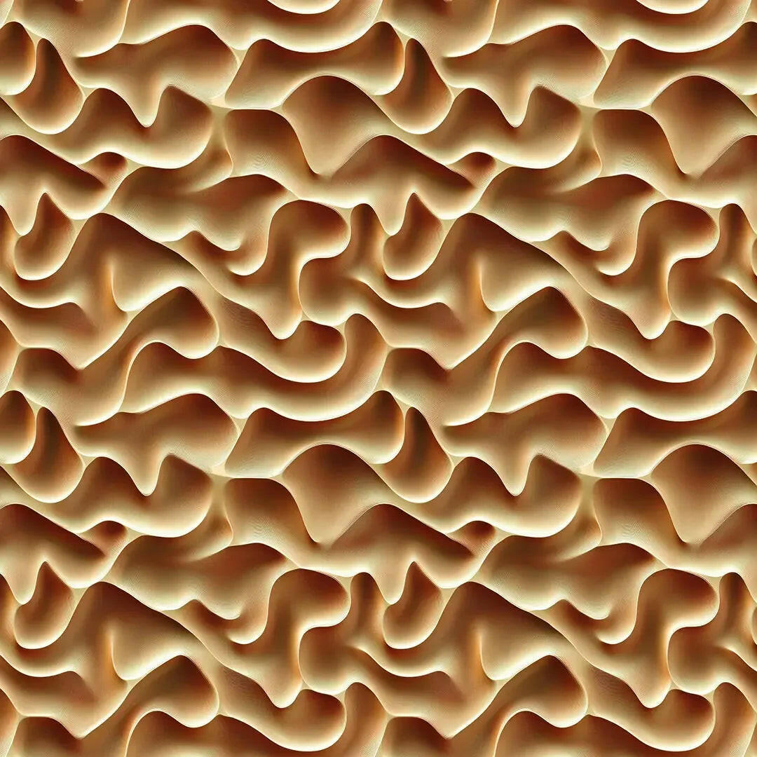 Sculpted Desert Glow - WallCreatives