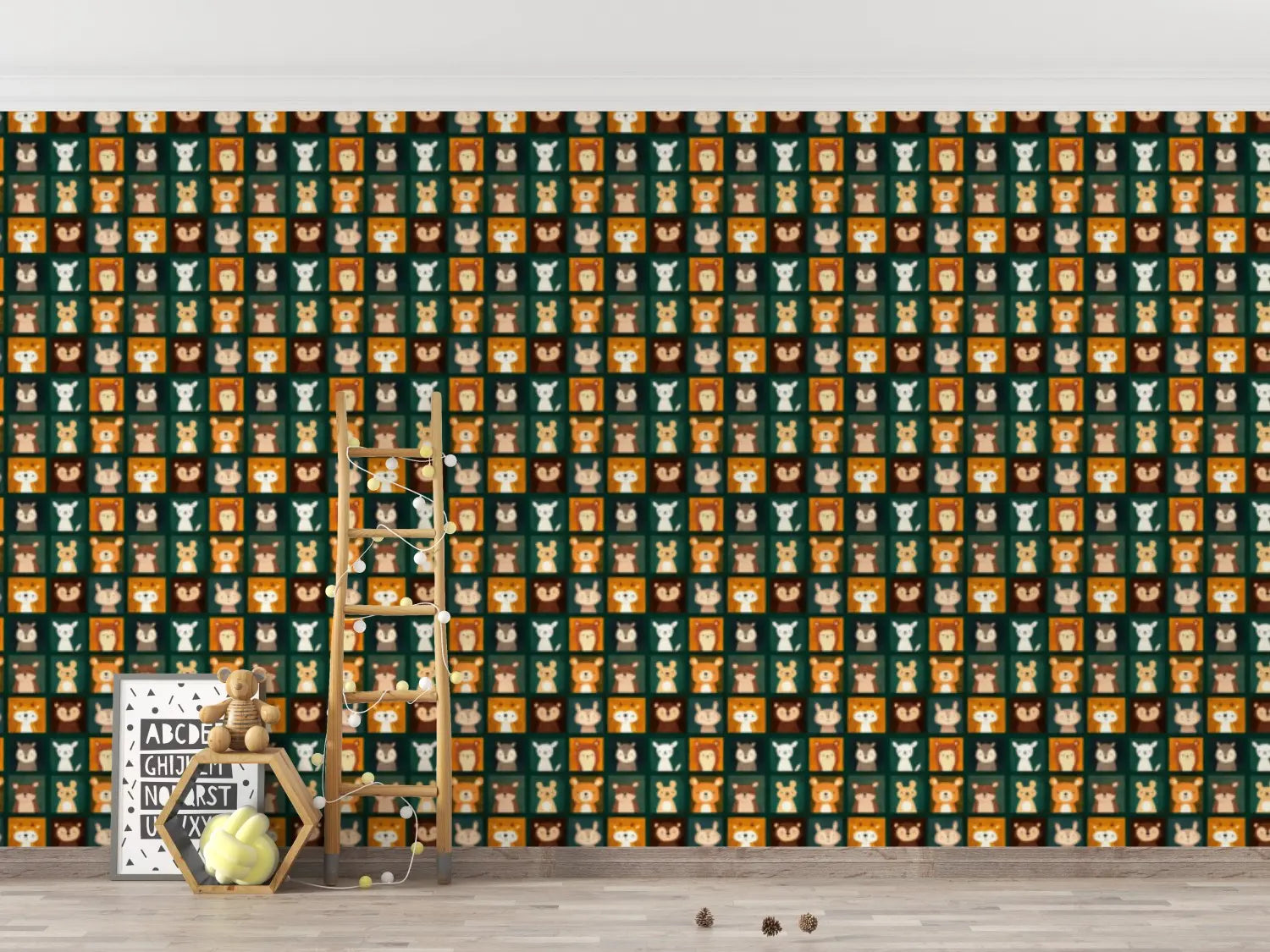 Whimsical Woodland Friends Assembly WallCreatives