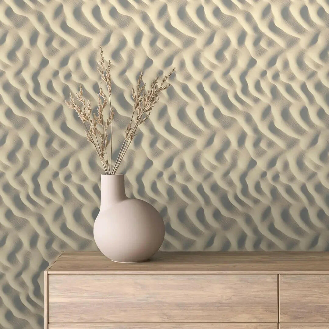 Whispering Dunes Golden Hour - WallCreatives