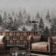 Rivian Forest Charcoal Wallpaper Vladila