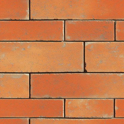 Terracotta Loft Brick Wall - WallCreatives
