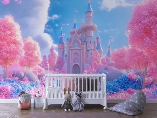 Pastel Fairytale Kingdom - WallCreatives