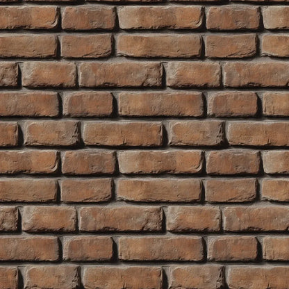 Vintage Urban Loft Brick Wallpaper - WallCreatives