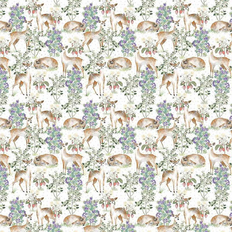 Anca's Fawn In White Wallpaper Vladila