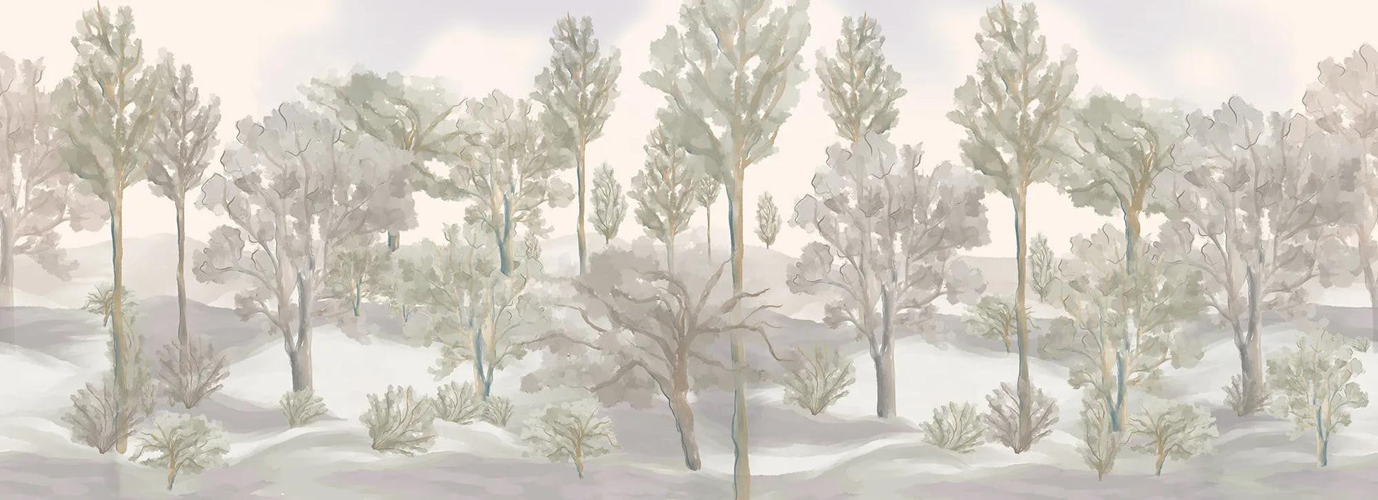 Foggy forest Wallpaper Vladila