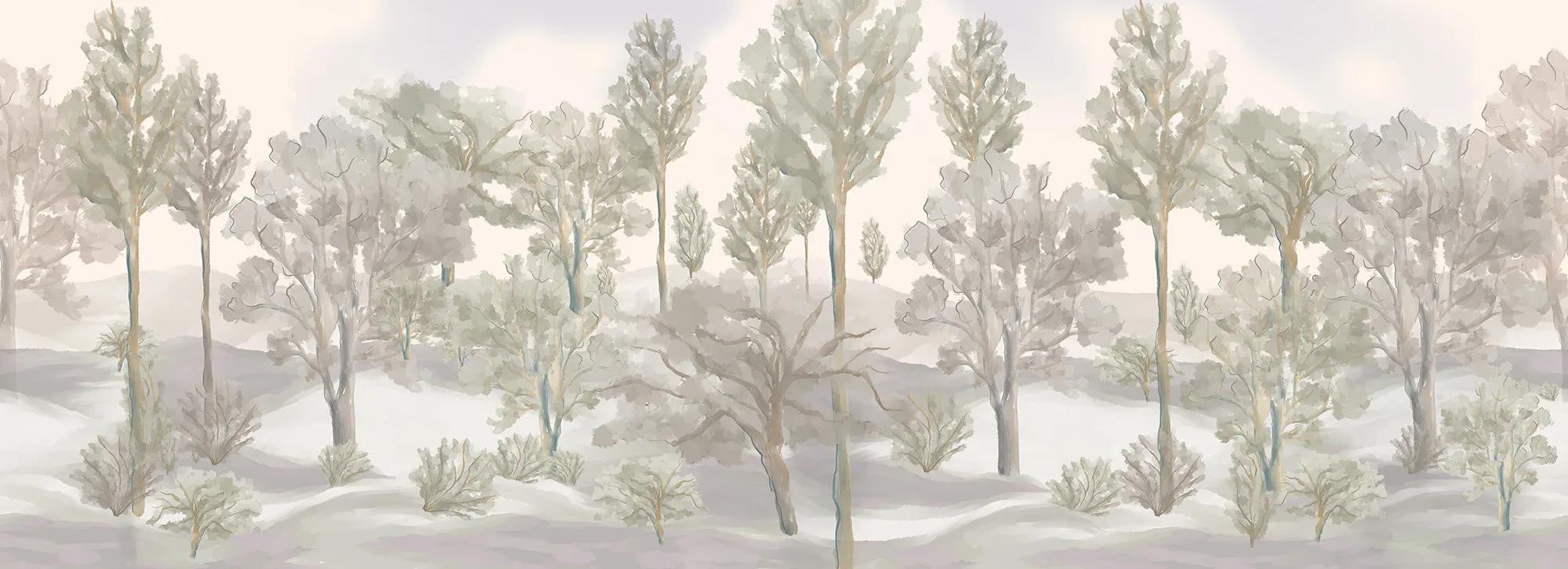 Foggy forest Wallpaper Vladila